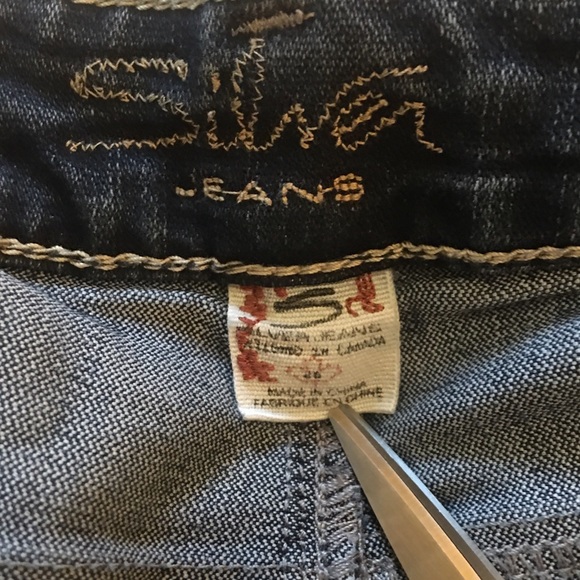 Silver Santorini Jeans Size 26 - Picture 6 of 9